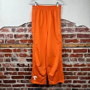 Vintage Tennessee Vols Pants Small Orange Warm Up Tear Away Elastic Waist NCAA